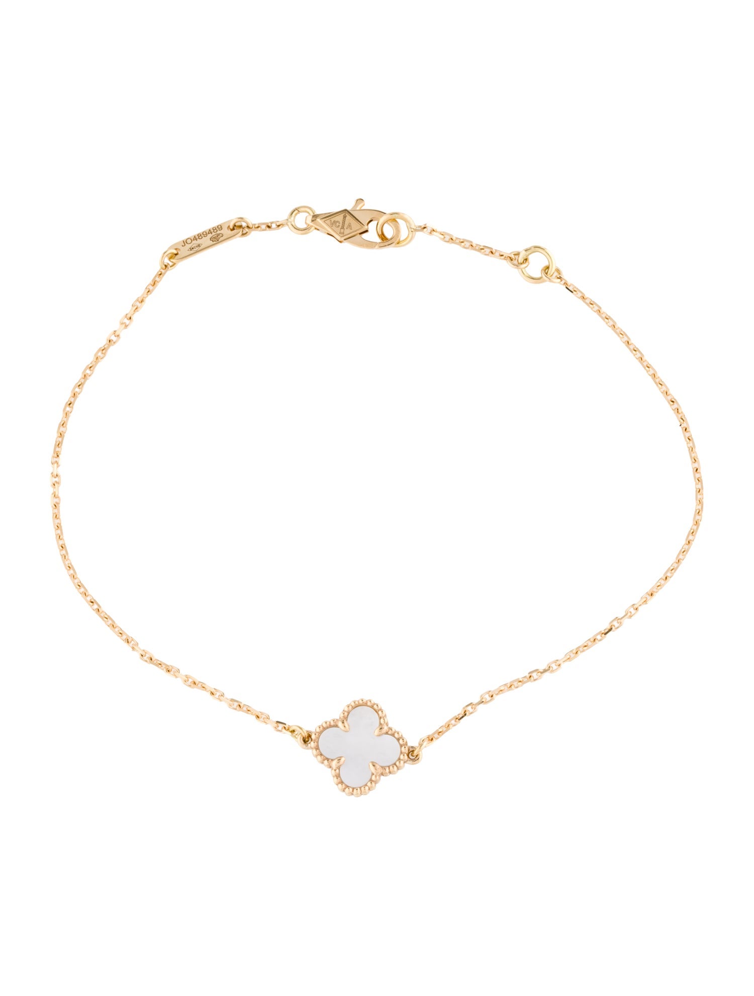 Van Cleef & Arpels Mother of Pearl Sweet Alhambra Bracelet