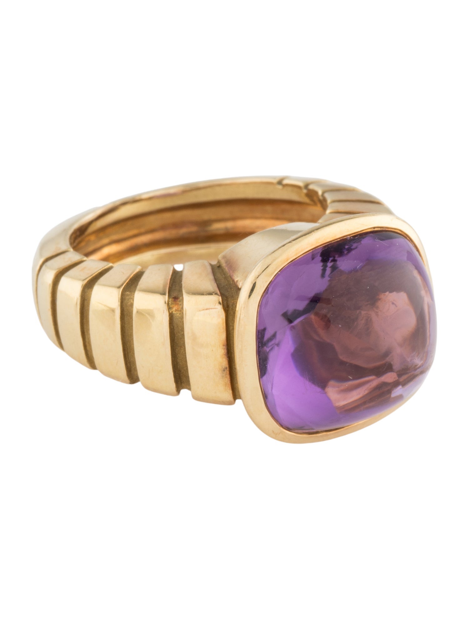 Van Cleef & Arpels Vintage Amethyst Shrimp Ring