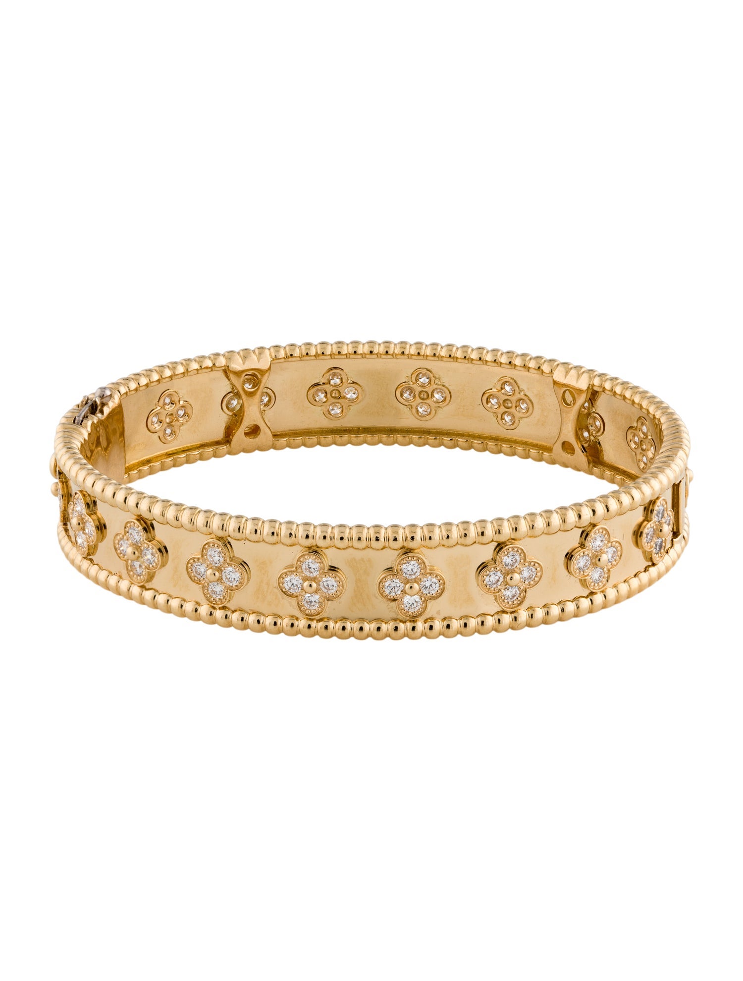 Van Cleef & Arpels Perlée Clovers Bracelet, Small Model