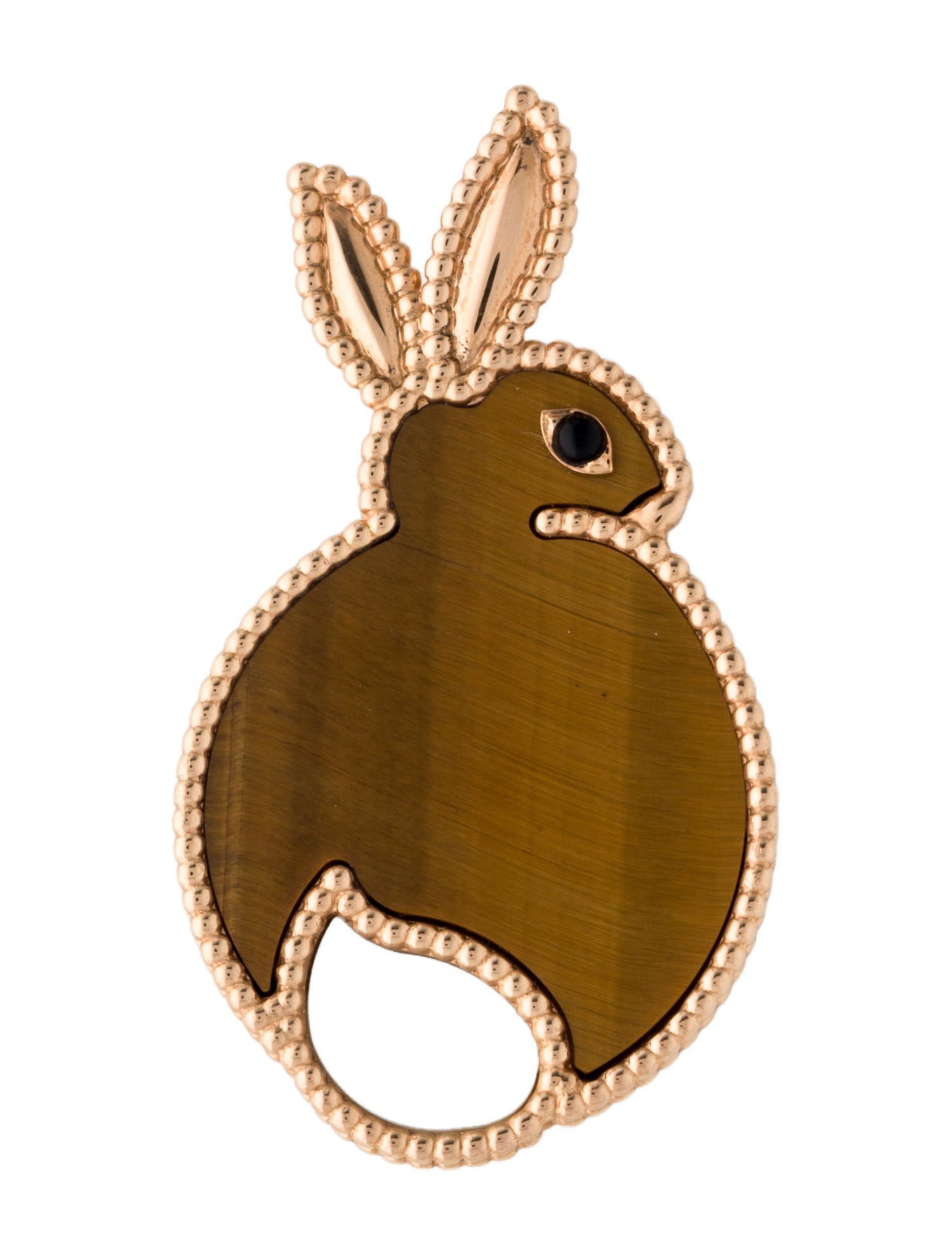 Van Cleef & Arpels Mother of Pearl Lucky Animals Rabbit Clip