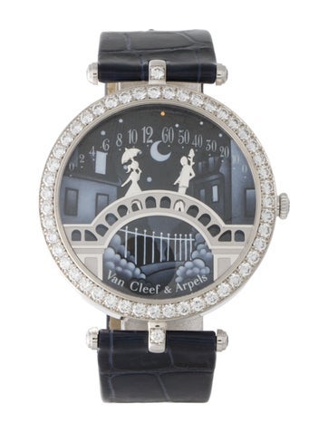 Van Cleef & Arpels Lady Pont des Amoureux Watch
