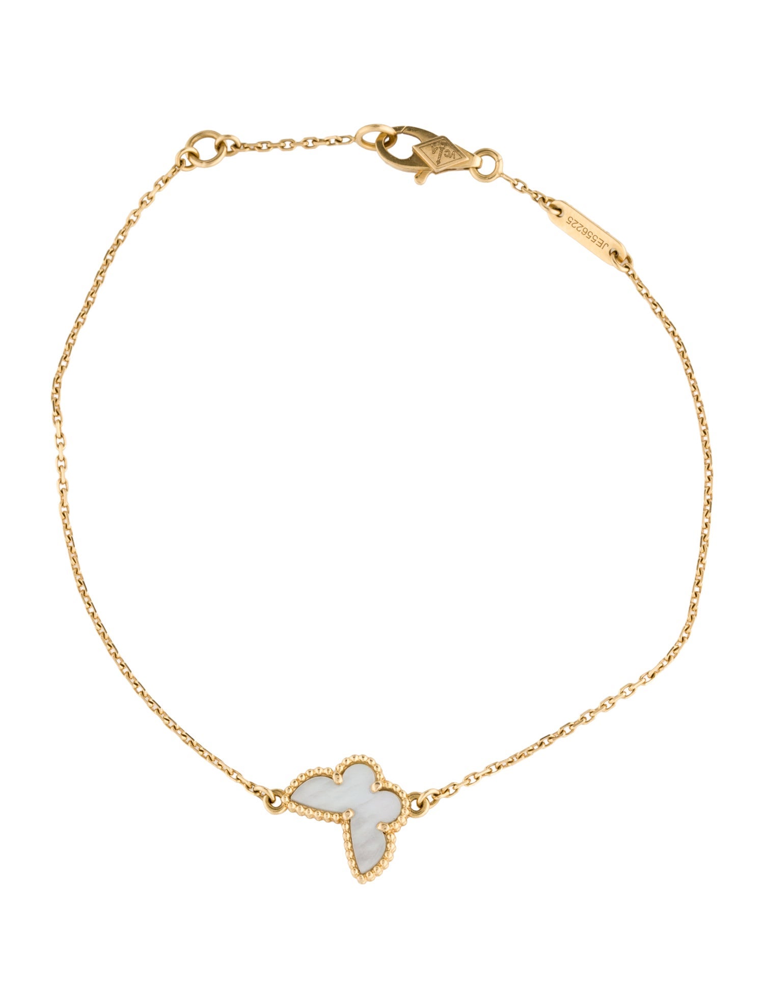 Van Cleef & Arpels Mother of Pearl Sweet Butterflies Bracelet
