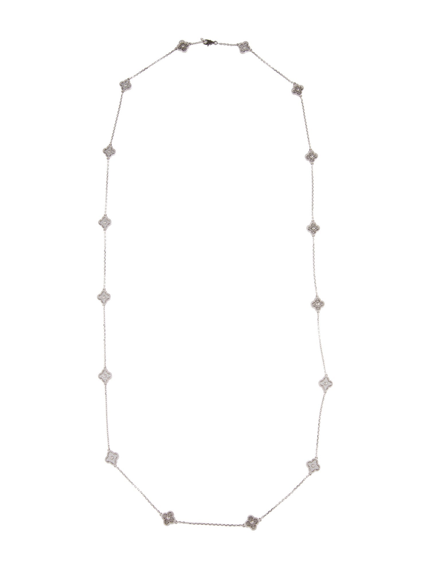 Van Cleef & Arpels Sweet Alhambra Long Necklace, 16 Motifs