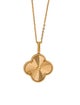 Van Cleef & Arpels Magic Alhambra Guilloché Long Necklace, 1 Motif