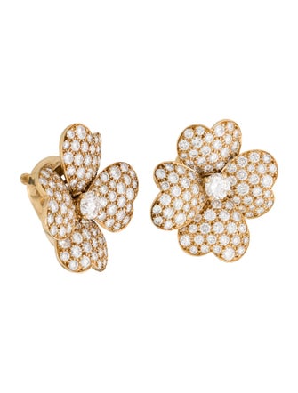 Van Cleef & Arpels Cosmos Clip-On Earrings