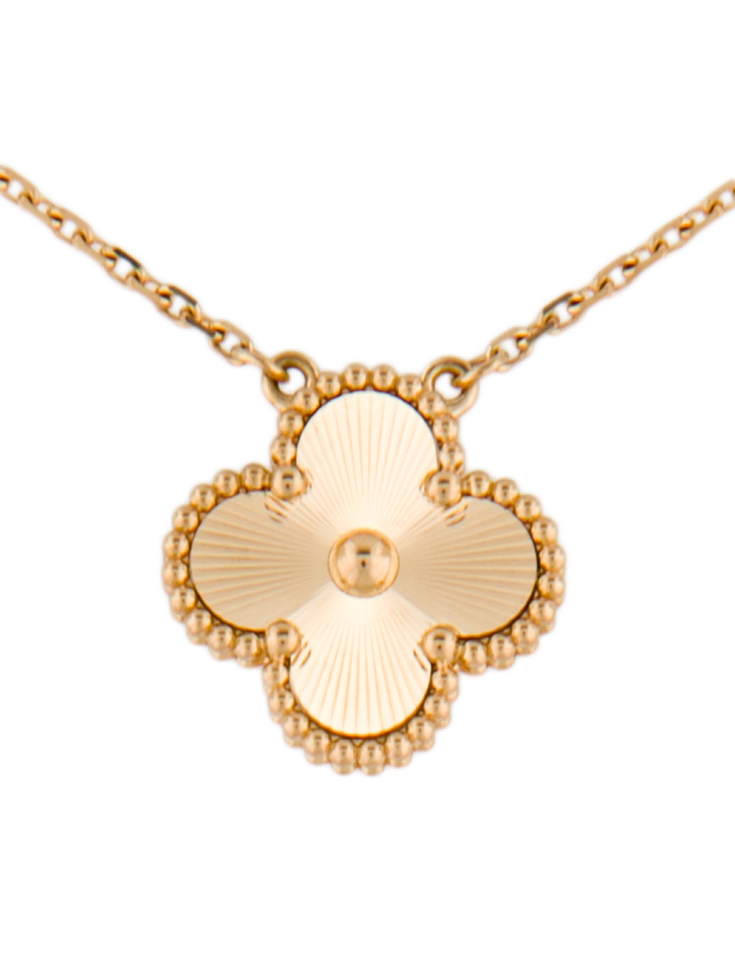 Van Cleef & Arpels 8種類 Van Cleef & Arpels Alhambra 136374 Women's Watch in 18kt