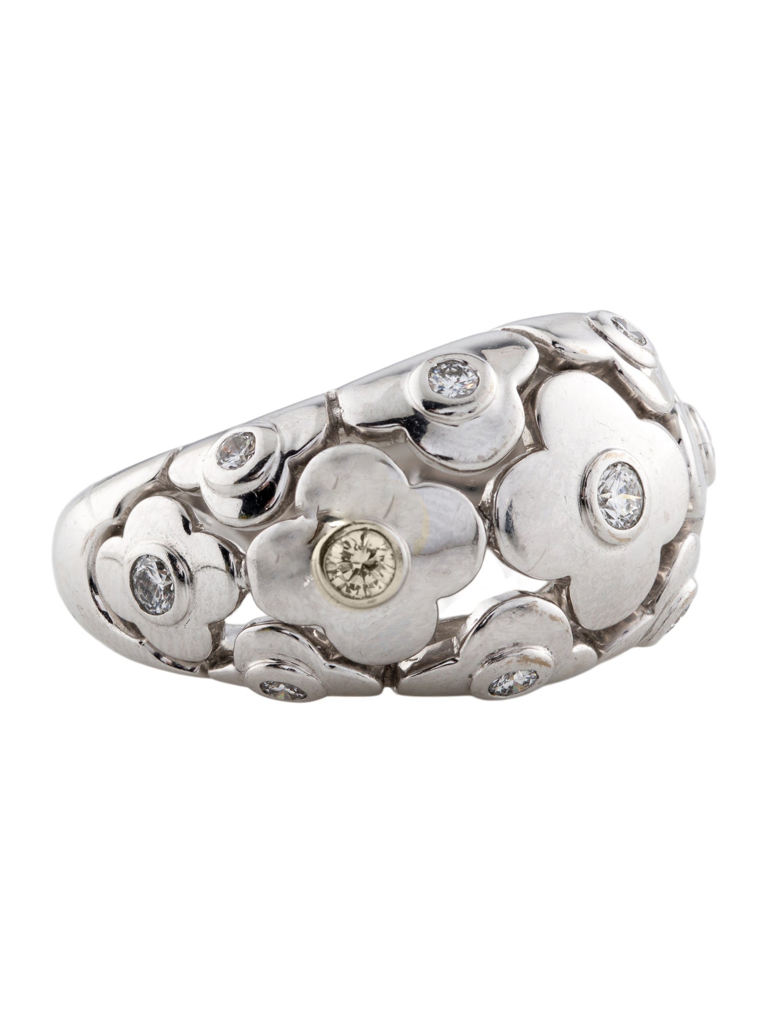 Van Cleef & Arpels Vintage Alhambra Dome Ring