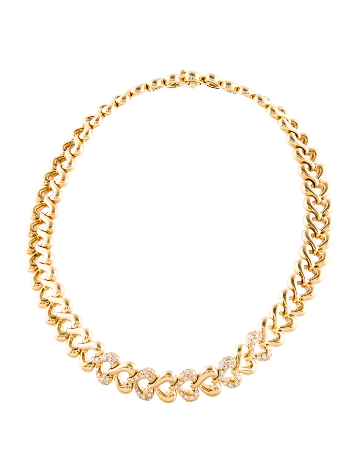 Van Cleef & Arpels Vintage Diamond Heart Necklace