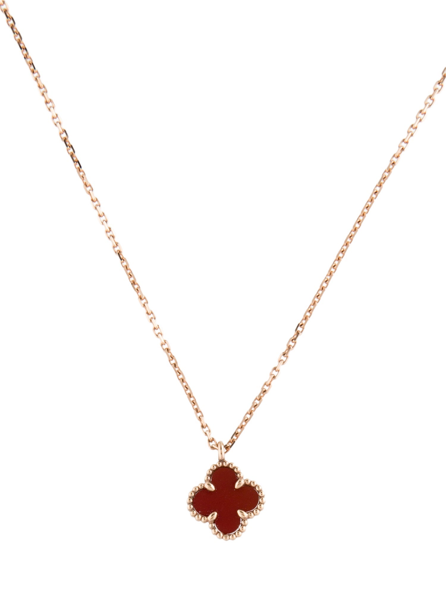 Van Cleef & Arpels Sweet Alhambra Pendant Necklace