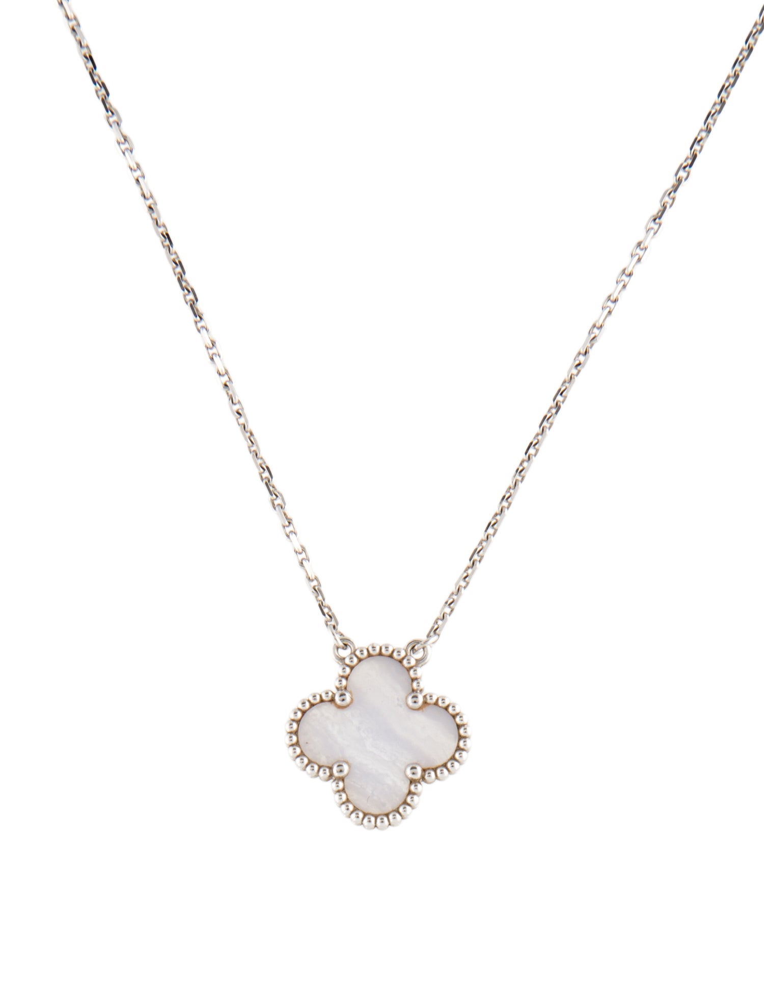 Van Cleef & Arpels Vintage Alhambra Pendant Necklace