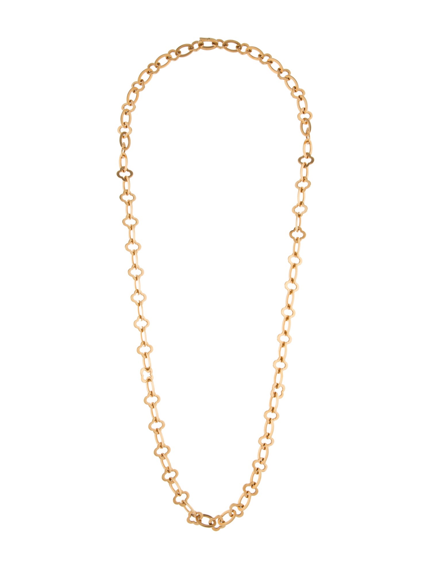 Van Cleef & Arpels Byzantine Alhambra Long Necklace