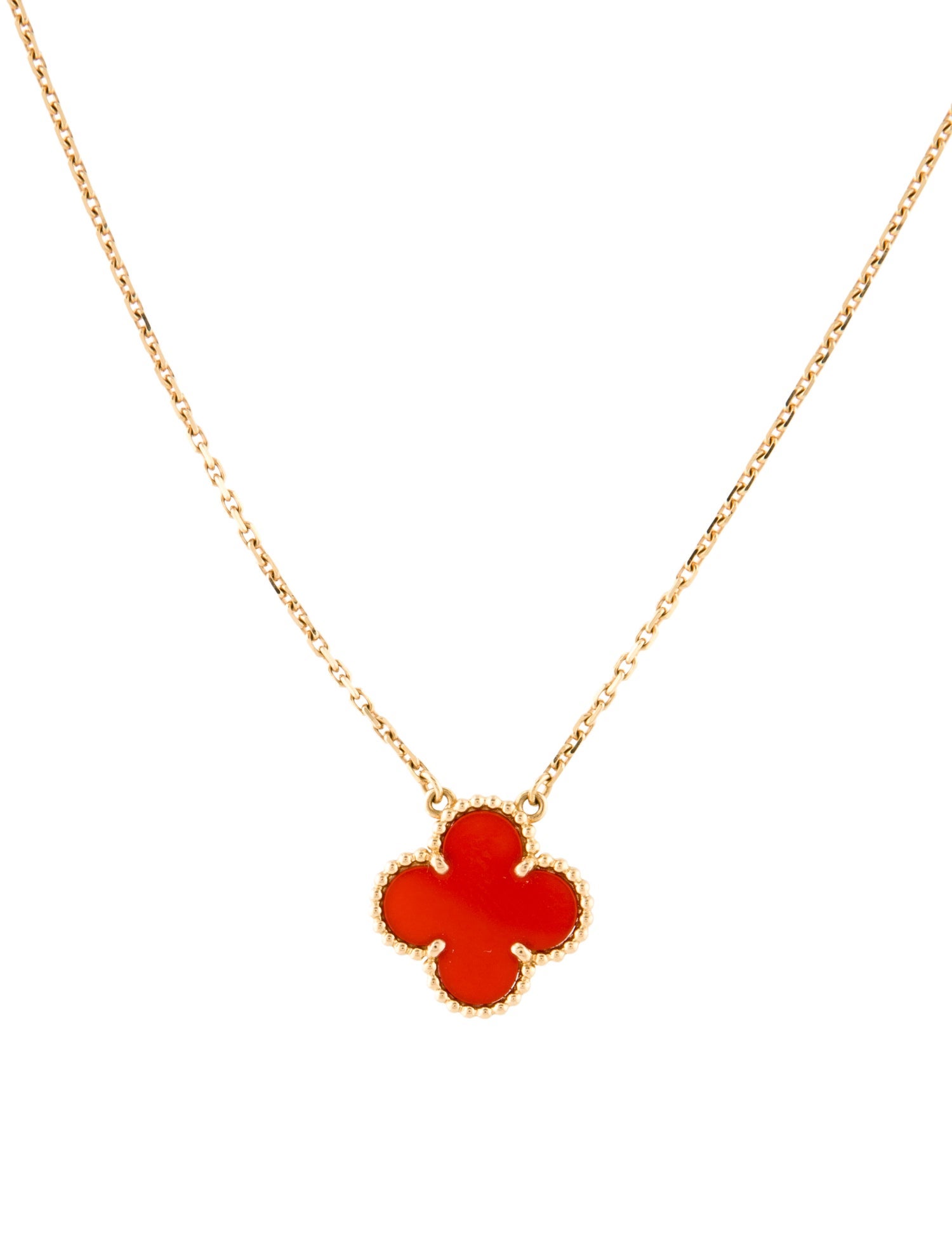 Van Cleef & Arpels Vintage Alhambra Pendant Necklace
