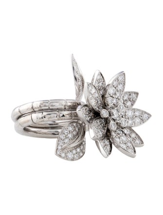 Van Cleef & Arpels Lotus Between the Finger Ring