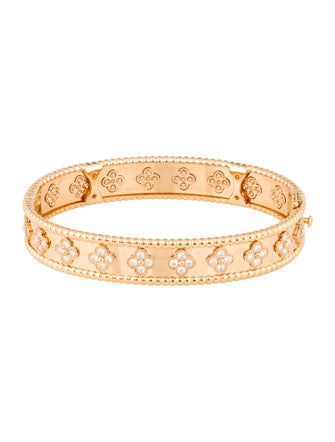 Van Cleef & Arpels Medium Perlée Clovers Bracelet