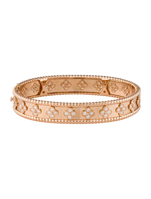 Van Cleef & Arpels Medium Perlée Clovers Bracelet