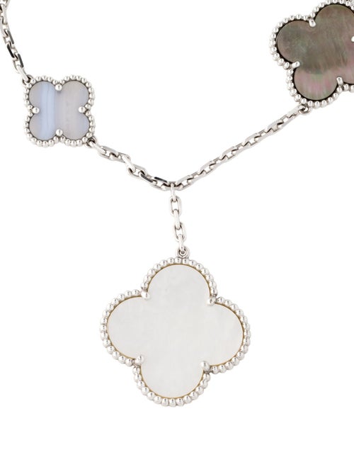 Van Cleef & Arpels Mother of Pearl Magic Alhambra Bracelet, 5 Motifs