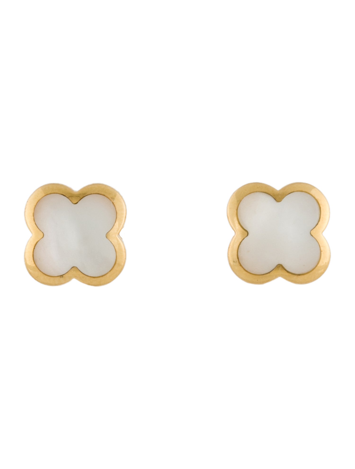 Van Cleef & Arpels Mother of Pearl Pure Alhambra Earstuds