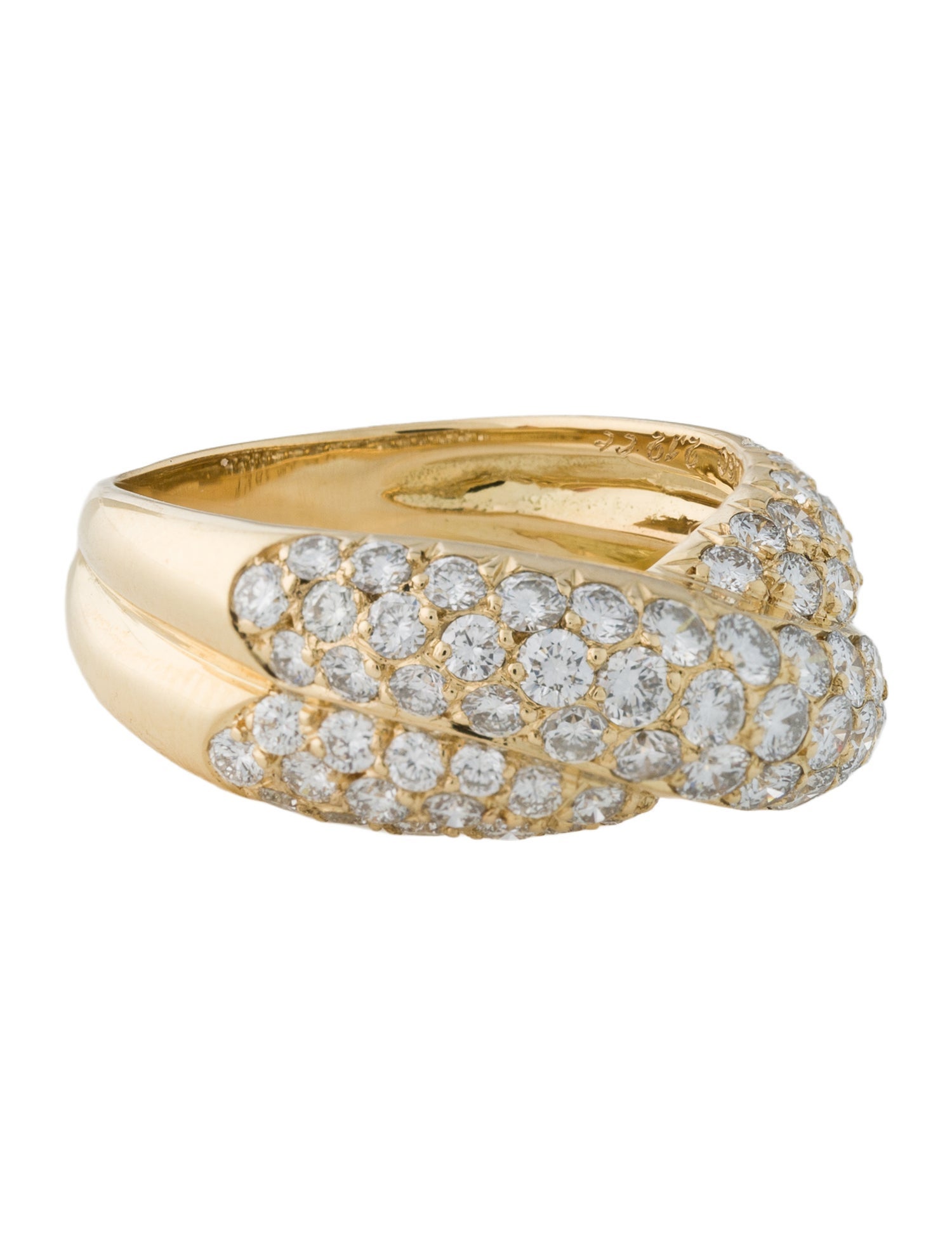 Van Cleef & Arpels Diamond Crossover Band