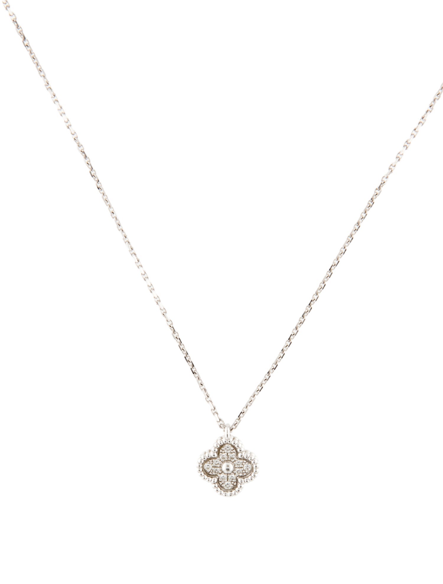 Van Cleef & Arpels Sweet Alhambra Pendant Necklace