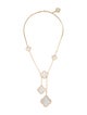 Van Cleef & Arpels Mother of Pearl Magic Alhambra Necklace, 6 Motif