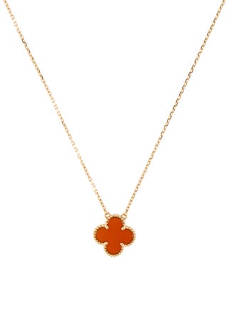 Van Cleef & Arpels Vintage Alhambra Pendant Necklace