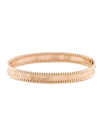 Van Cleef & Arpels Perlée Signature Bracelet, Medium Model