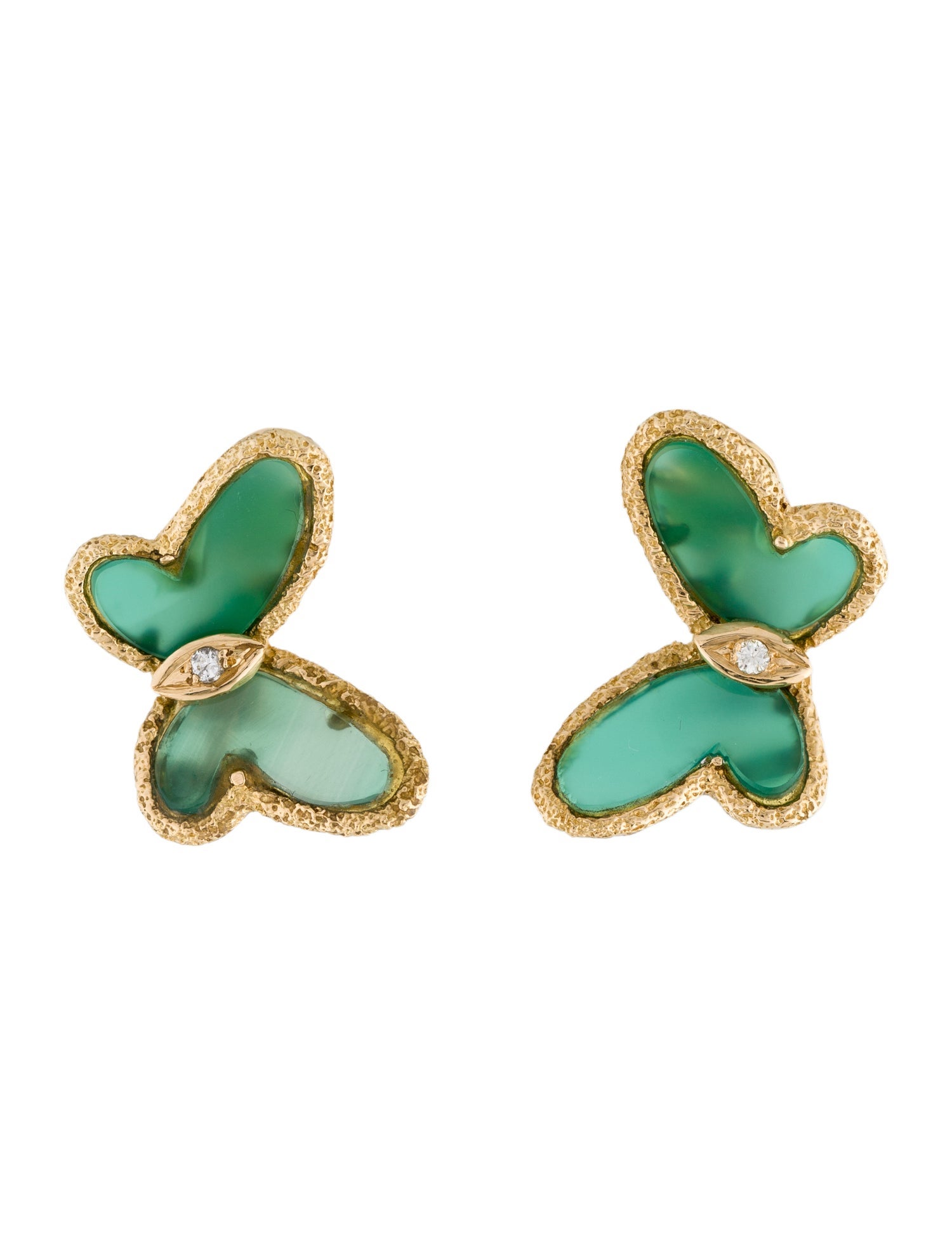 Van Cleef & Arpels Vintage Butterfly Earrings