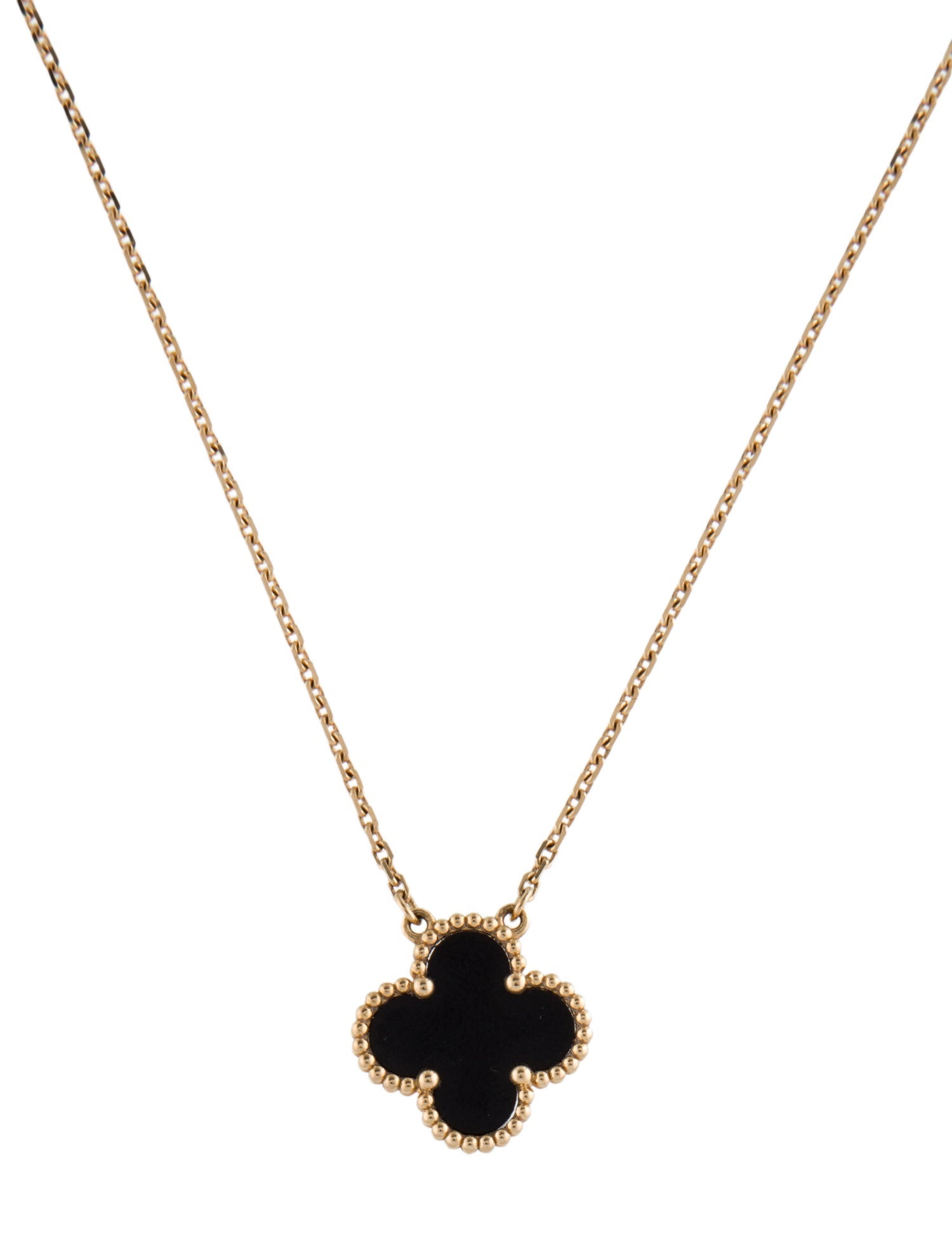 Van Cleef & Arpels Vintage Alhambra Pendant Necklace