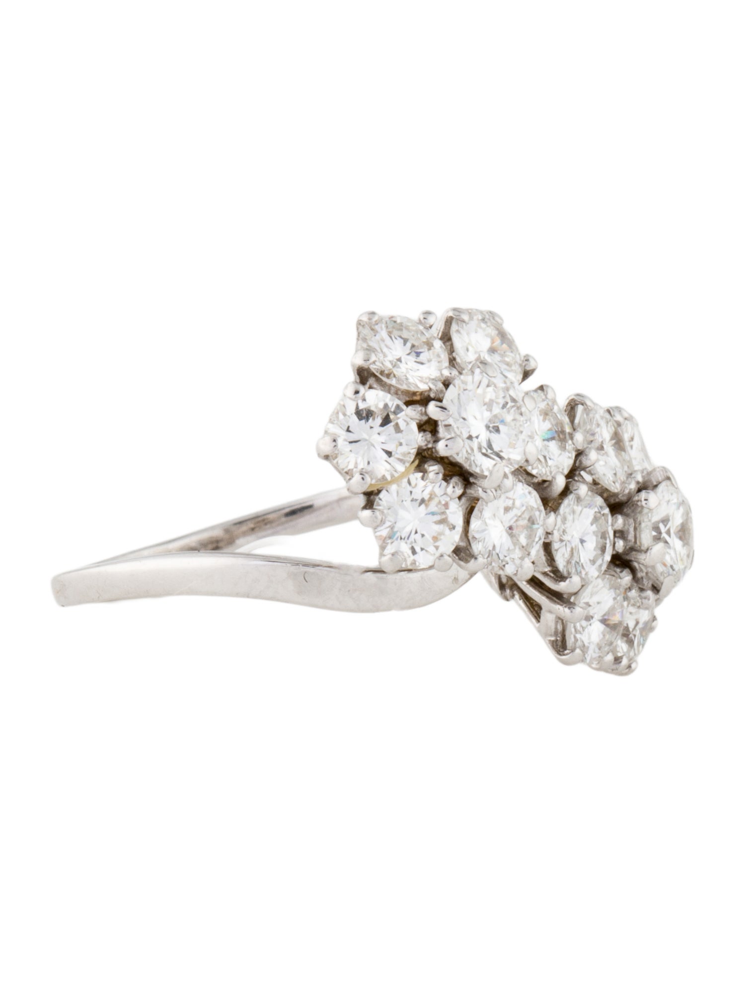 Van Cleef & Arpels Vintage Diamond Fleurette Ring