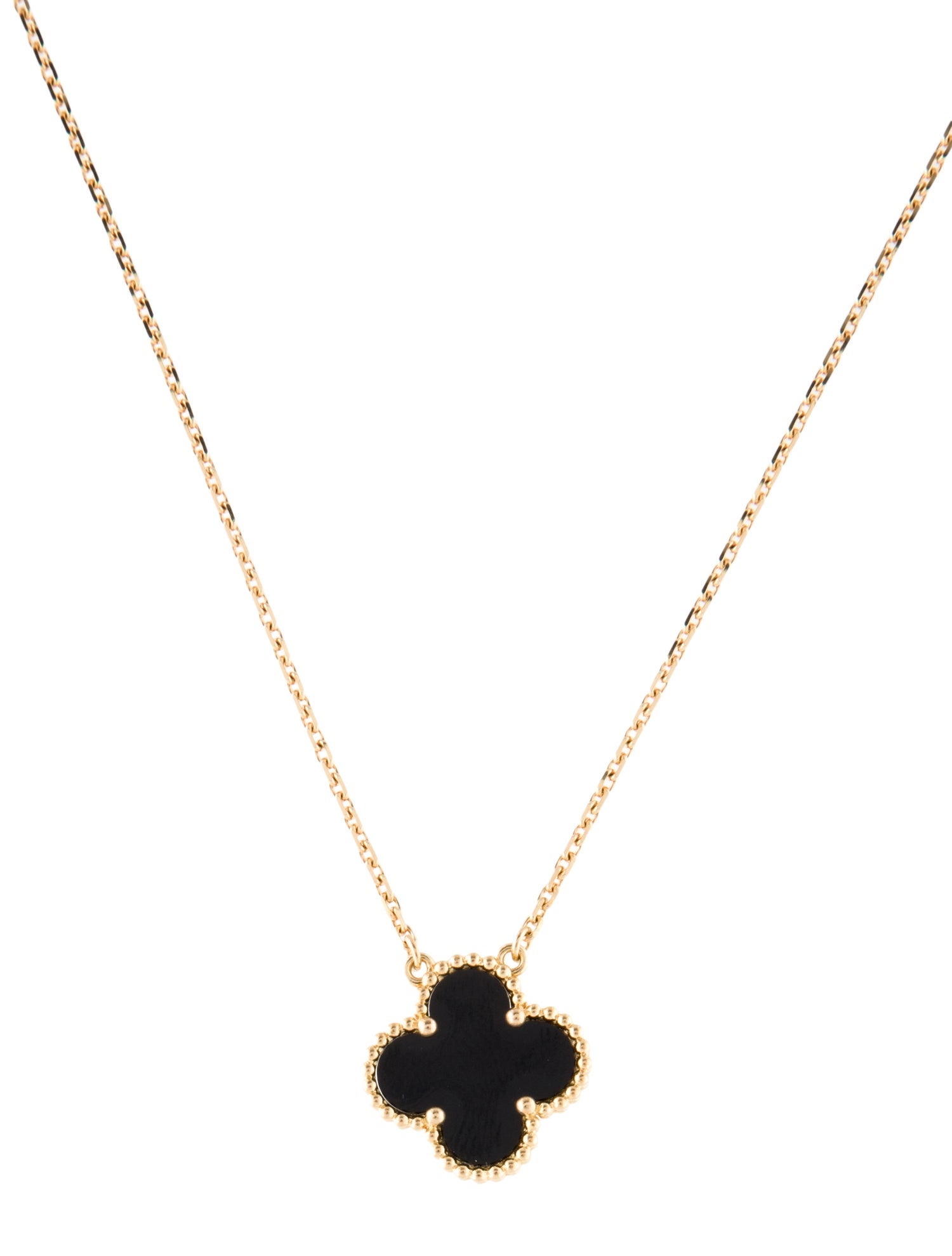 Van Cleef & Arpels Vintage Alhambra Pendant Necklace