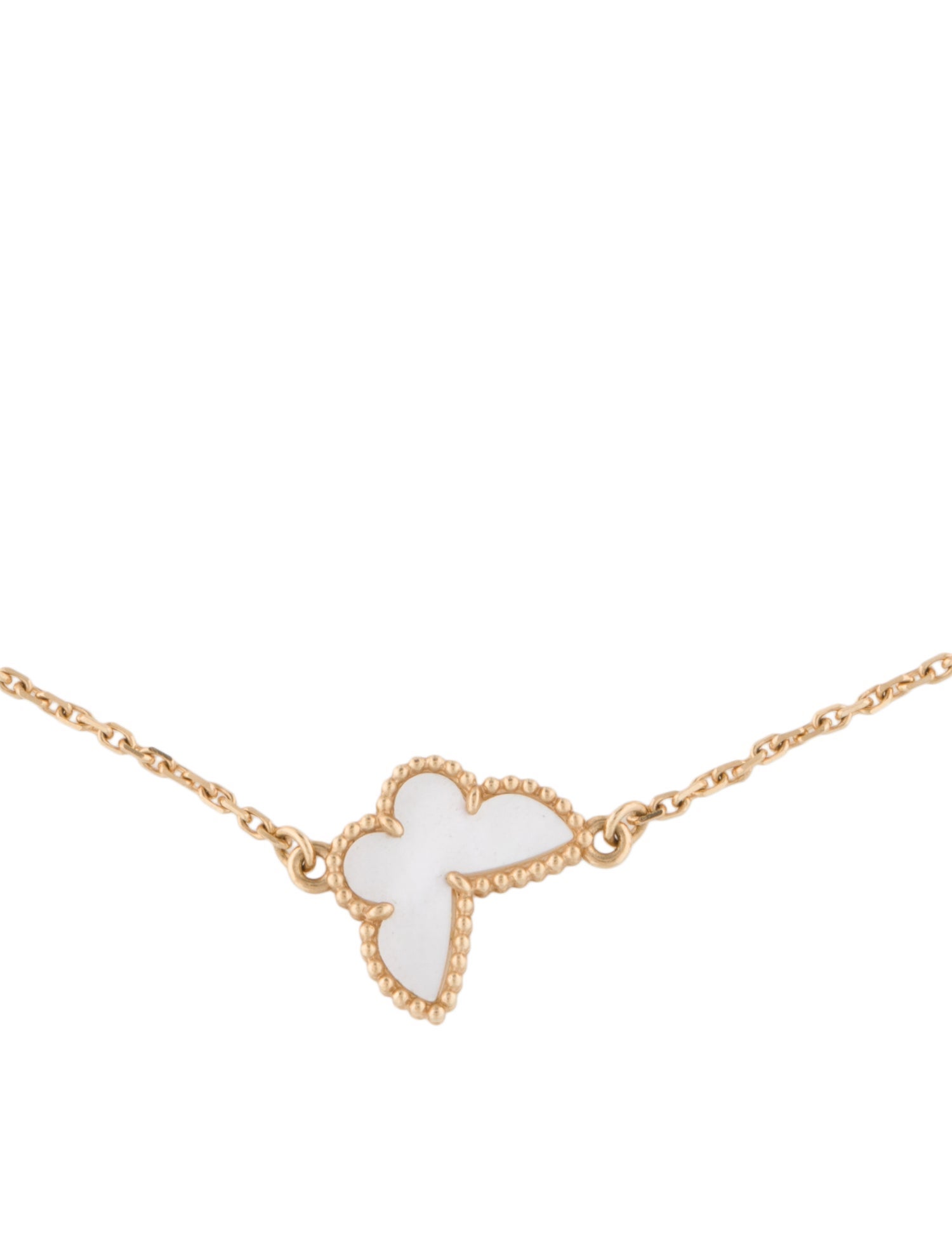 Van Cleef & Arpels Mother of Pearl Sweet Butterflies Bracelet