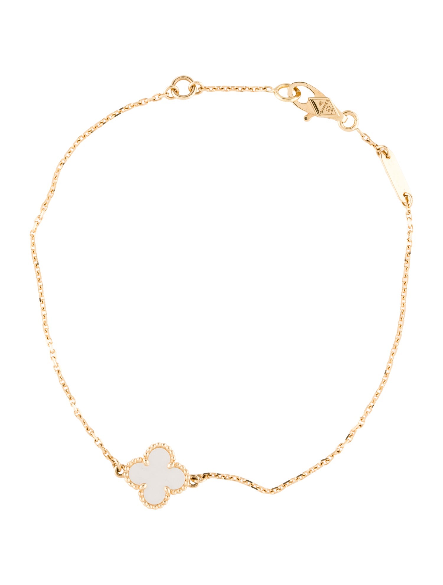 Van Cleef & Arpels Mother of Pearl Sweet Alhambra Bracelet