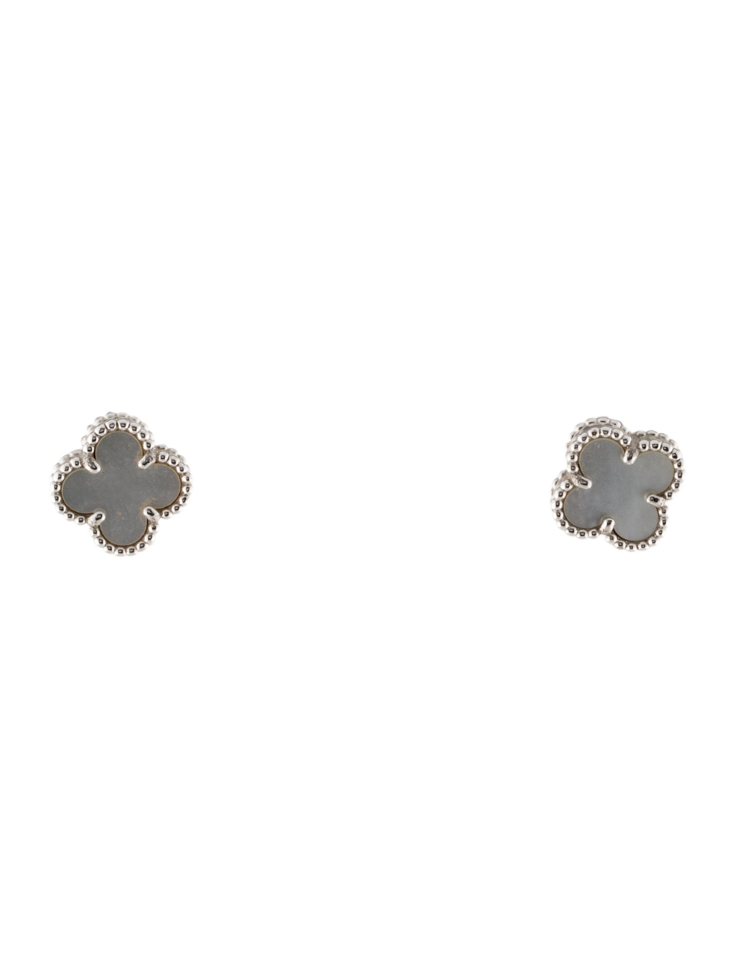 Van Cleef & Arpels Mother of Pearl Sweet Alhambra Earstuds