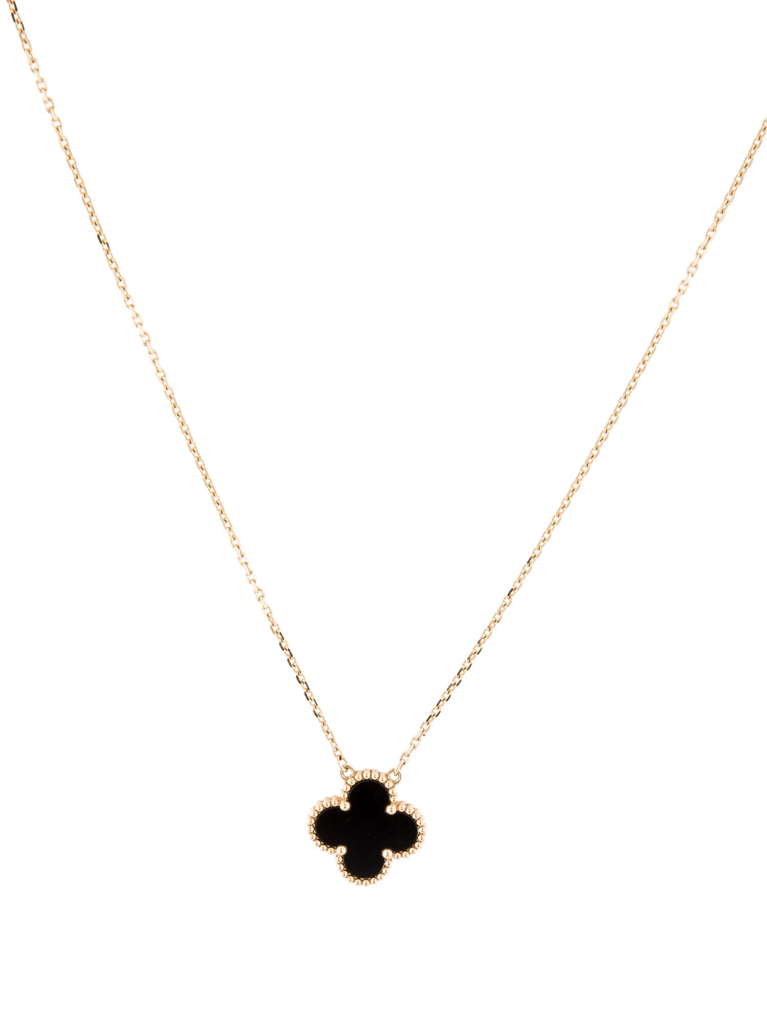 Van Cleef & Arpels Vintage Alhambra Pendant Necklace