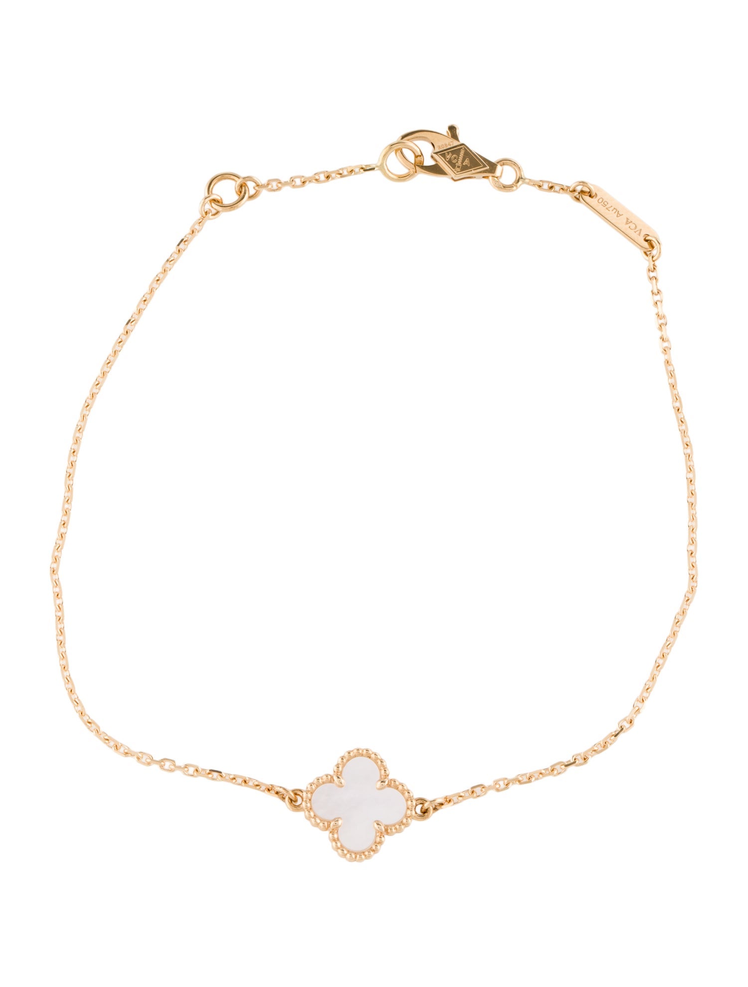 Van Cleef & Arpels Mother of Pearl Sweet Alhambra Bracelet