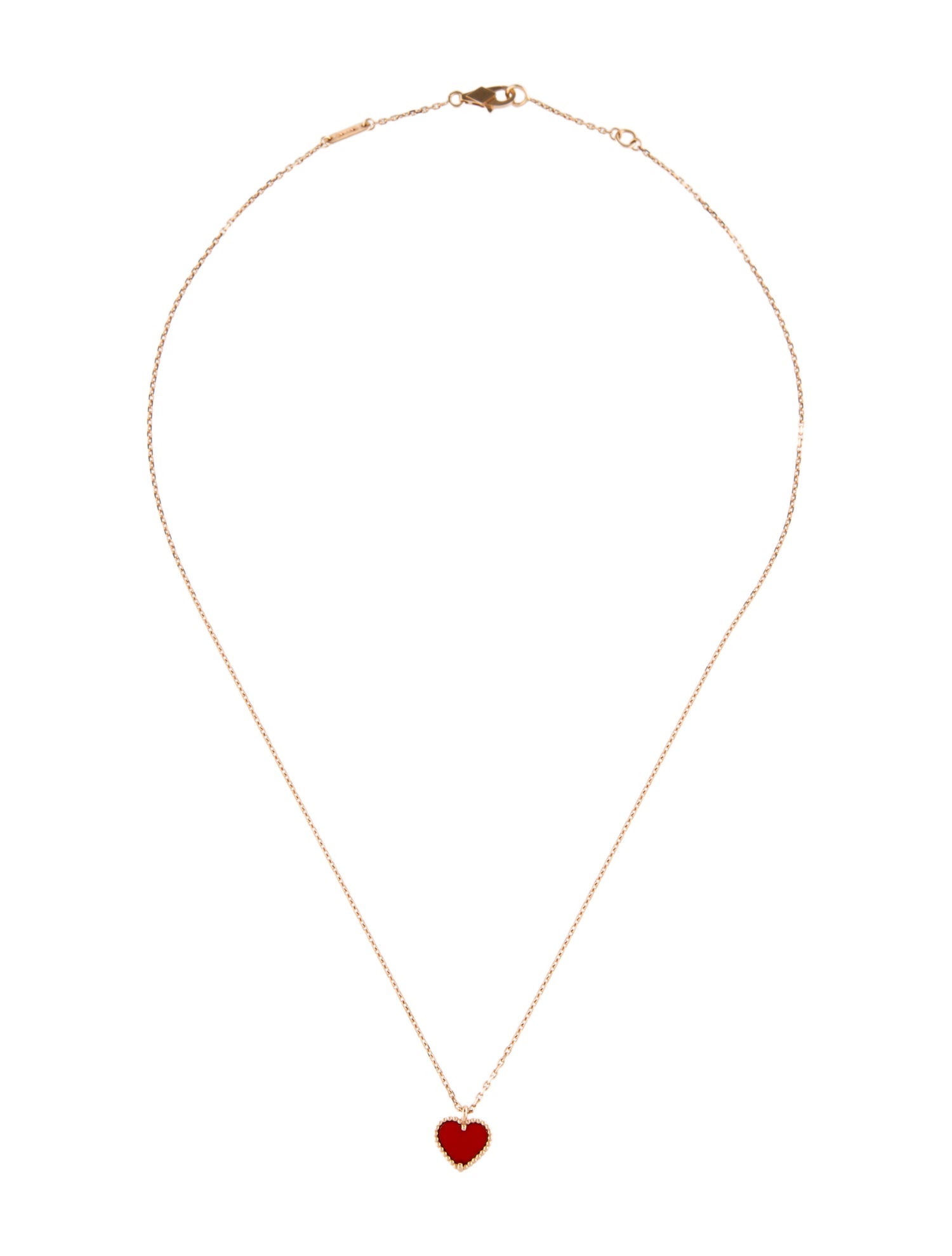 Van Cleef & Arpels Sweet Hearts Pendant Necklace