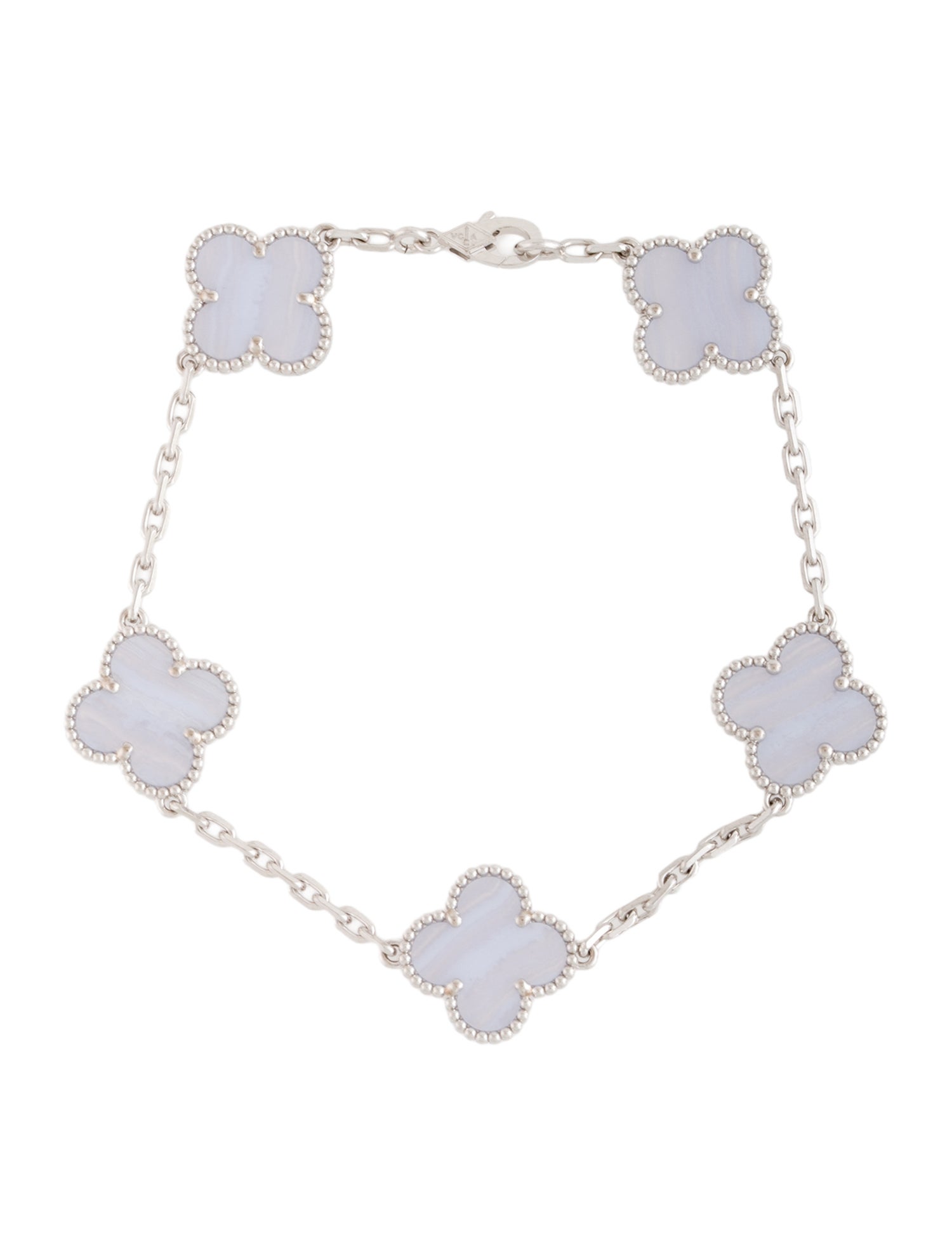 Van Cleef & Arpels Vintage Alhambra Bracelet, 5 Motifs