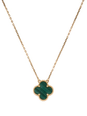 Van Cleef Arpels Vintage Alhambra Pendant Necklace Pendant