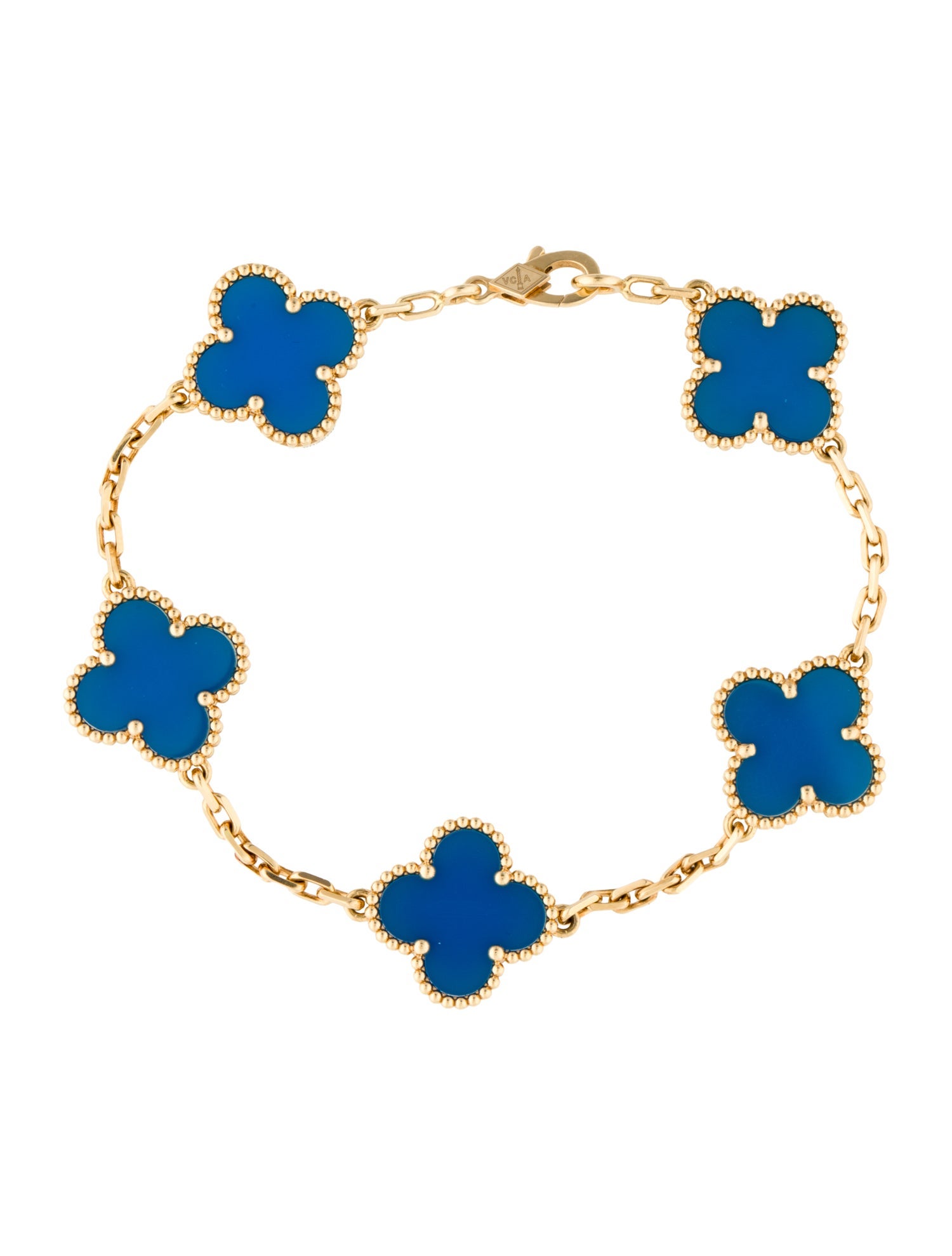 Van Cleef & Arpels Vintage Alhambra 5 Motif Bracelet