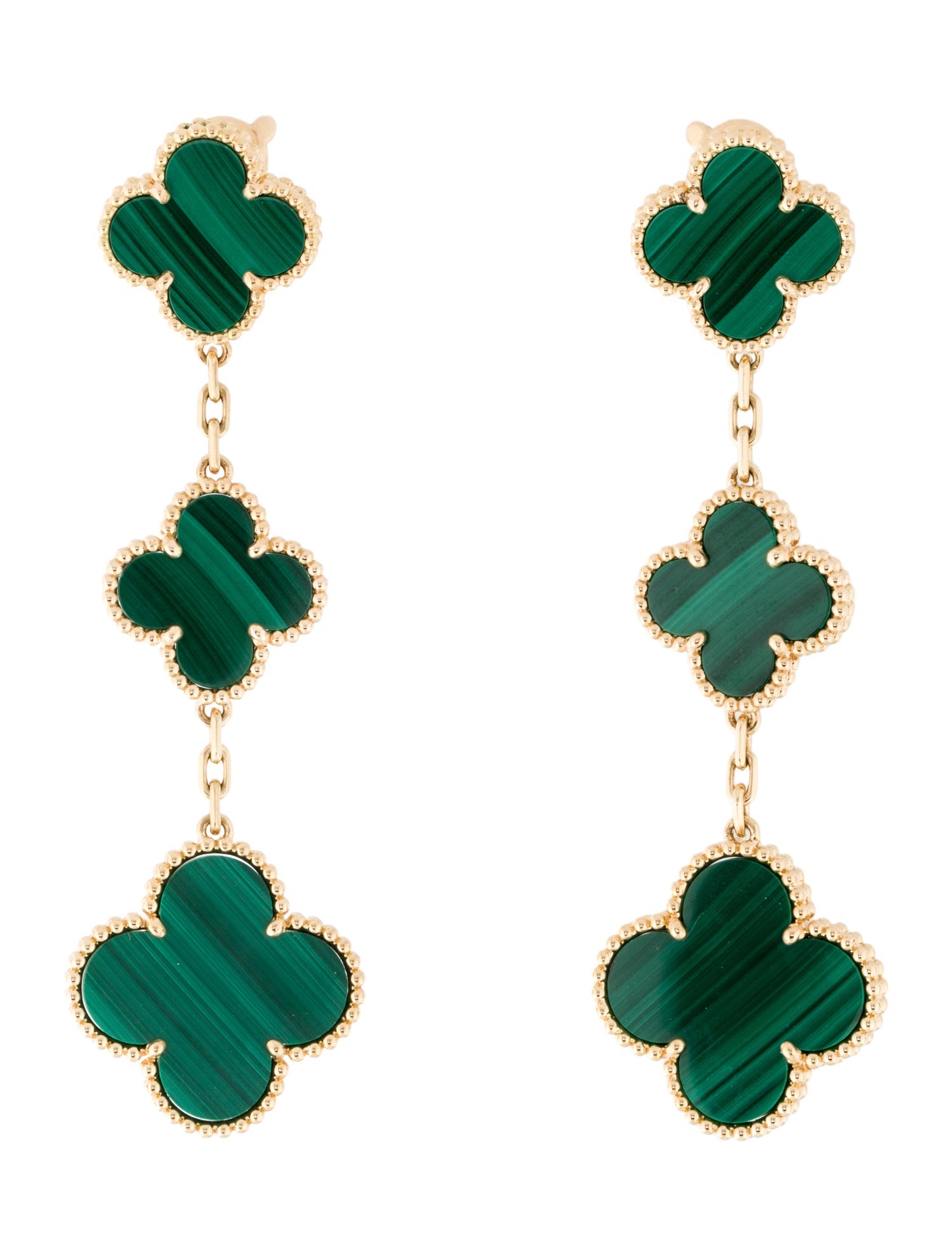 Van Cleef & Arpels Magic Alhambra Earrings, 3 Motifs