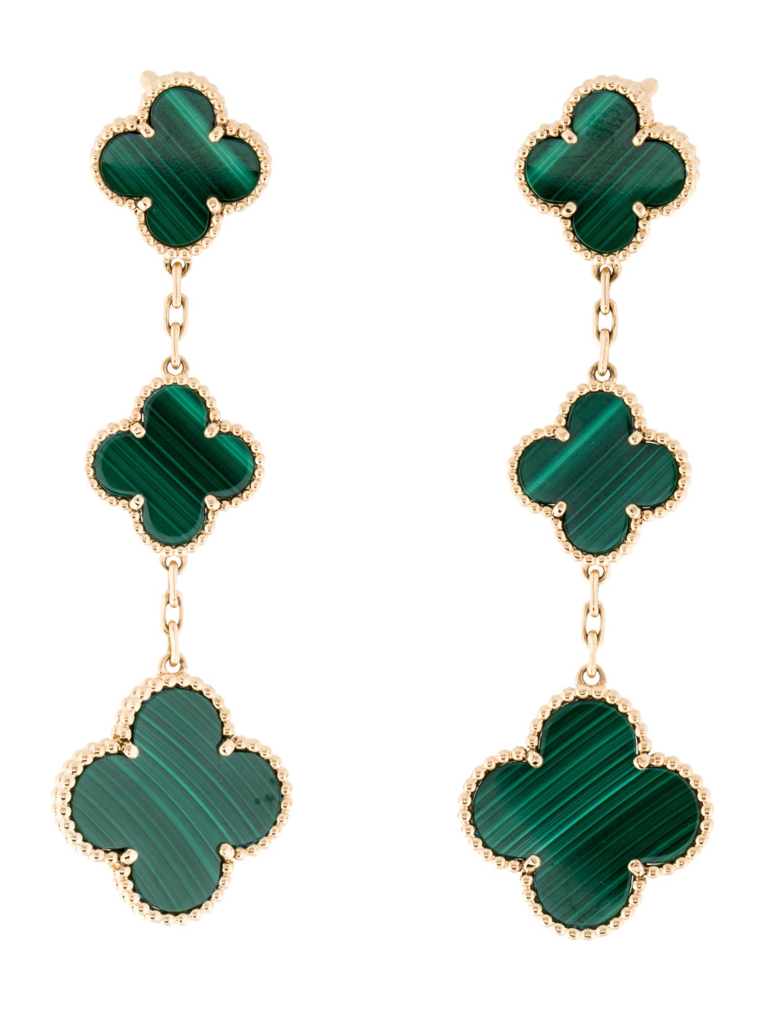 Van Cleef & Arpels Magic Alhambra Earrings, 3 Motifs