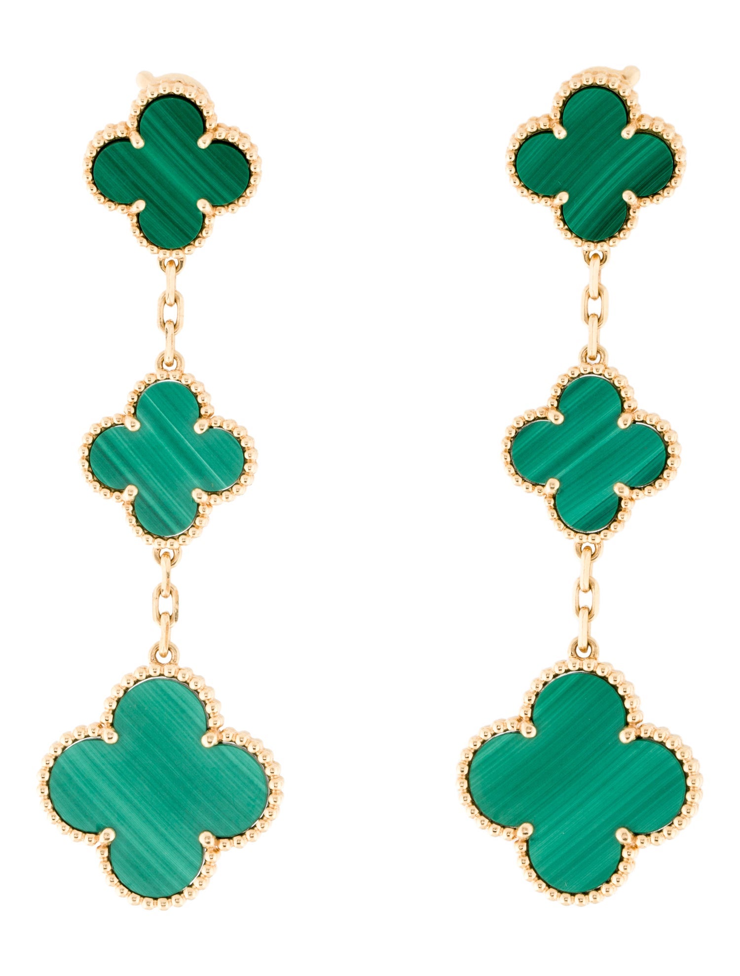 Van Cleef & Arpels Magic Alhambra Earrings, 3 Motifs