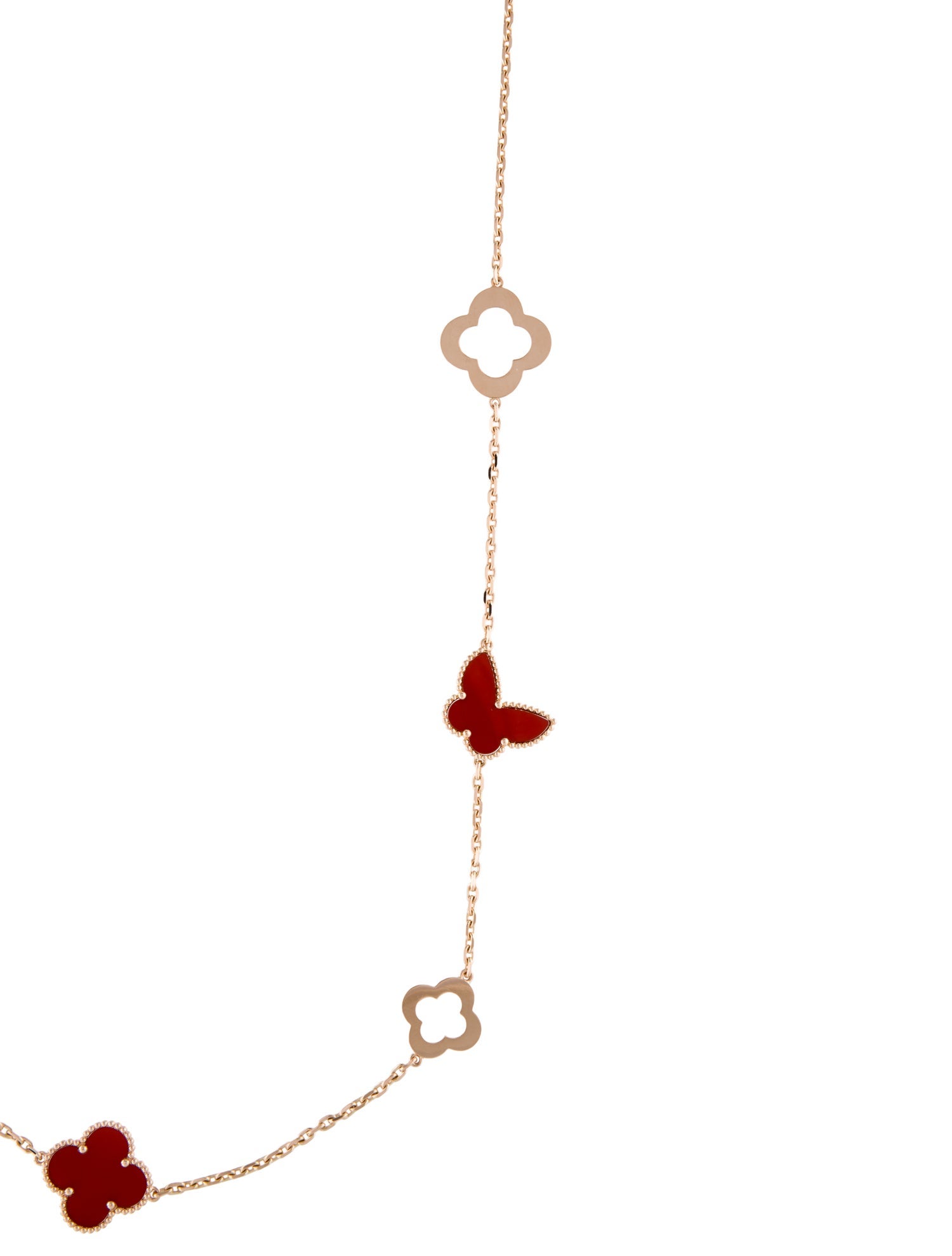 Van Cleef & Arpels Lucky Alhambra Long Necklace, 11 Motifs