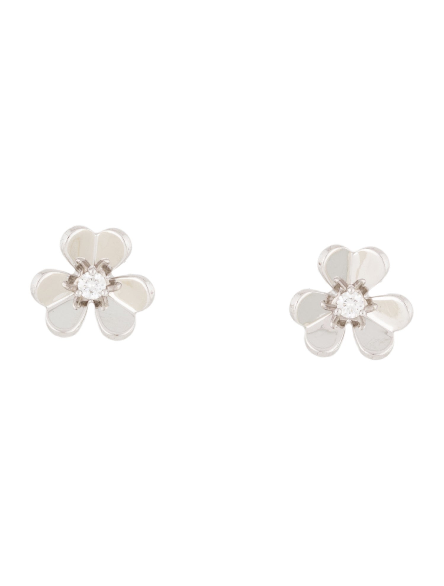 Van Cleef & Arpels Frivole Earrings, Mini Model