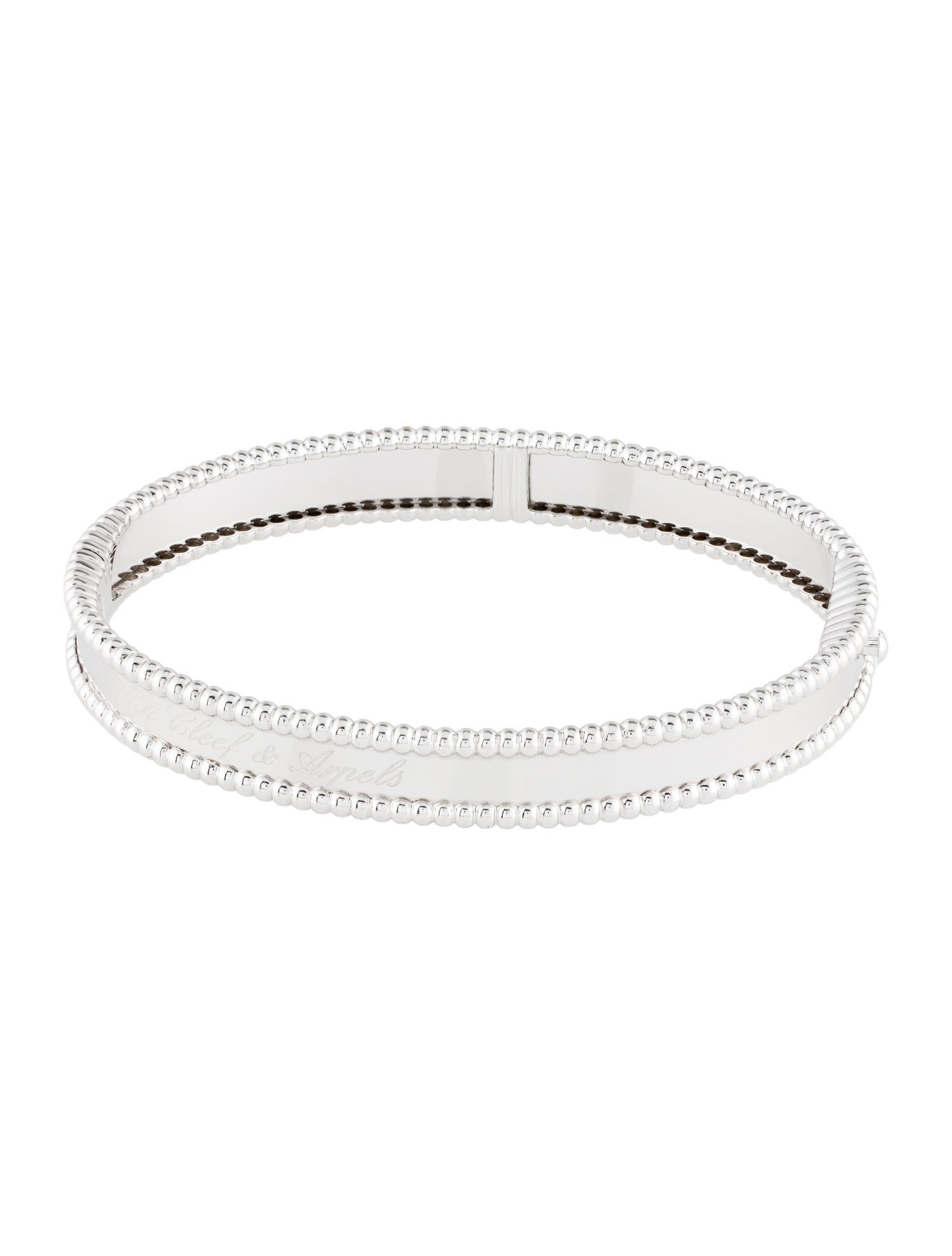 Van Cleef & Arpels Medium Perelee Signature Bracelet