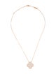 Van Cleef & Arpels Mother of Pearl Ginza Edition Magic Alhambra Pendant Necklace
