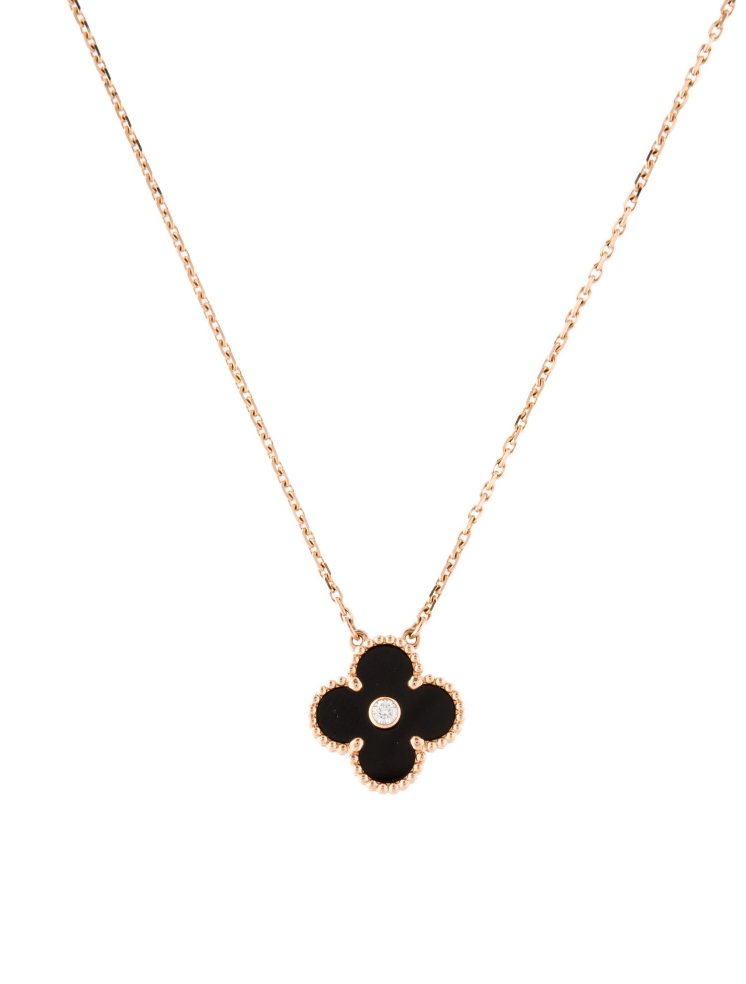 Van Cleef & Arpels 2016 Limited Edition Vintage Alhambra Necklace