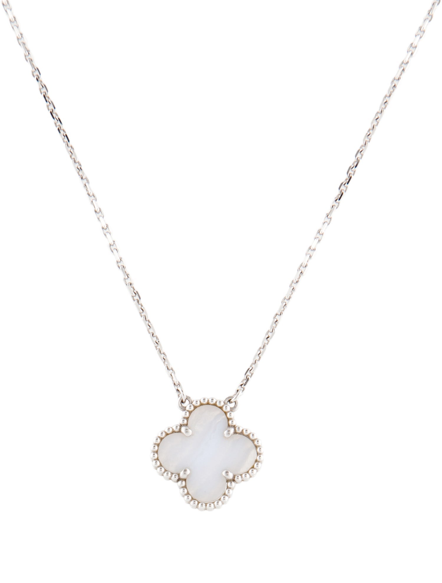Van Cleef & Arpels Vintage Alhambra Pendant Necklace
