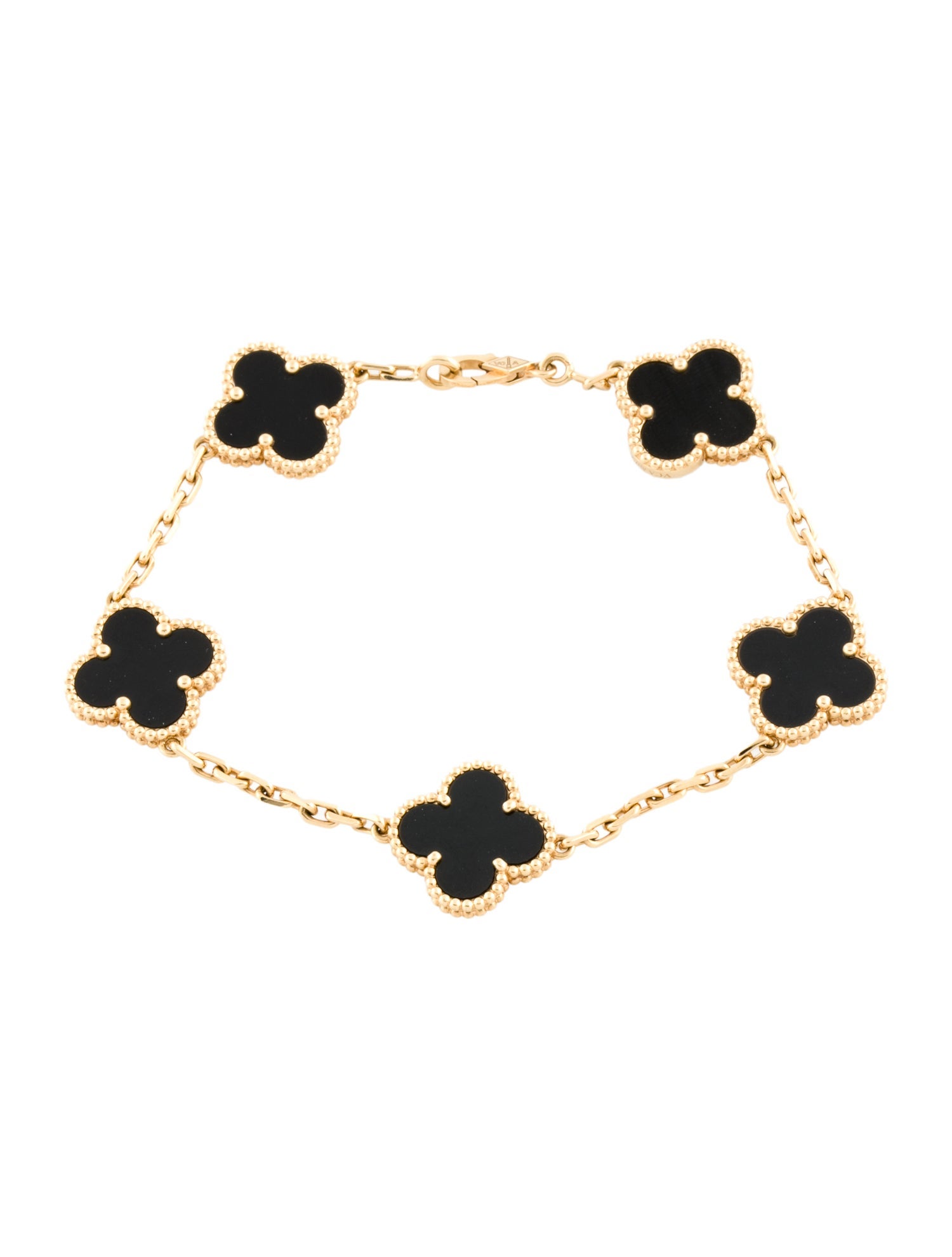 Van Cleef & Arpels Vintage Alhambra 5 Motif Bracelet