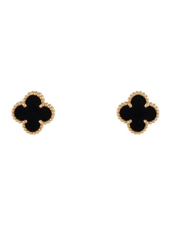 Van Cleef & Arpels Sweet Alhambra Stud Earrings
